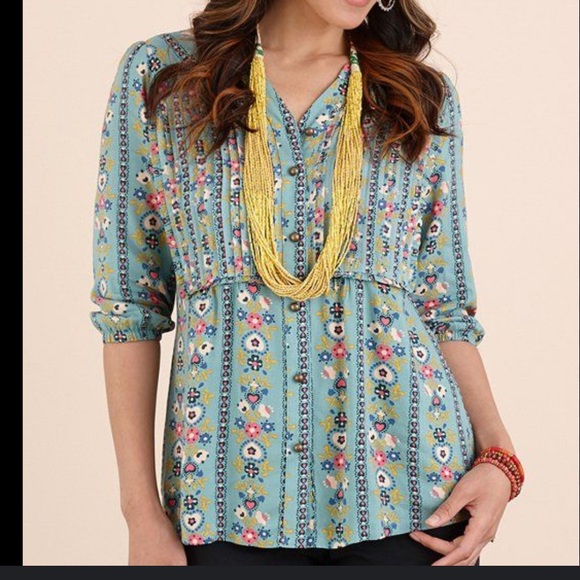 Matilda Jane women’s‎ floral blouse - Picture 1 of 11